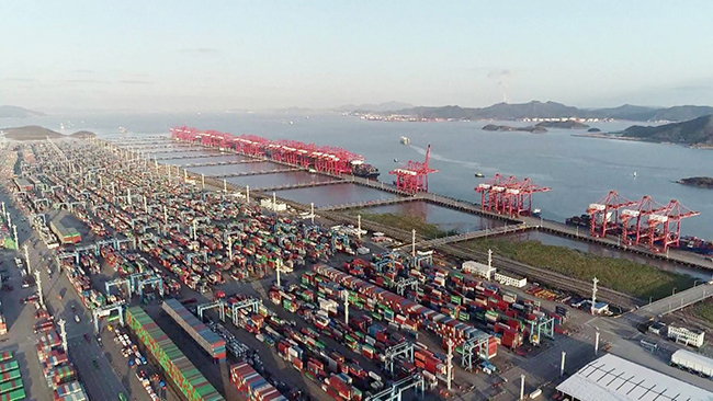 Cargo throughput at Qingdao Port grows rapidly.jpg