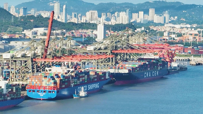 China sustains foreign trade growth amid headwinds through industrial upgrading：expert.jpg