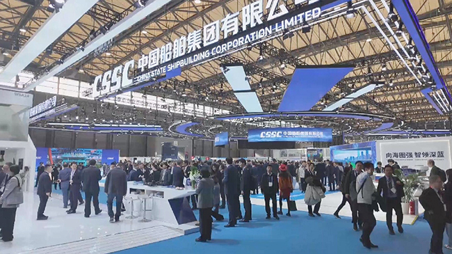 China's self-developed green energy motor unveiled at maritime exhibition.jpg