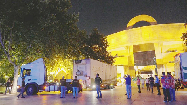 First batch of ancient American artifacts arrives in Shanghai for grand exhibition.jpg